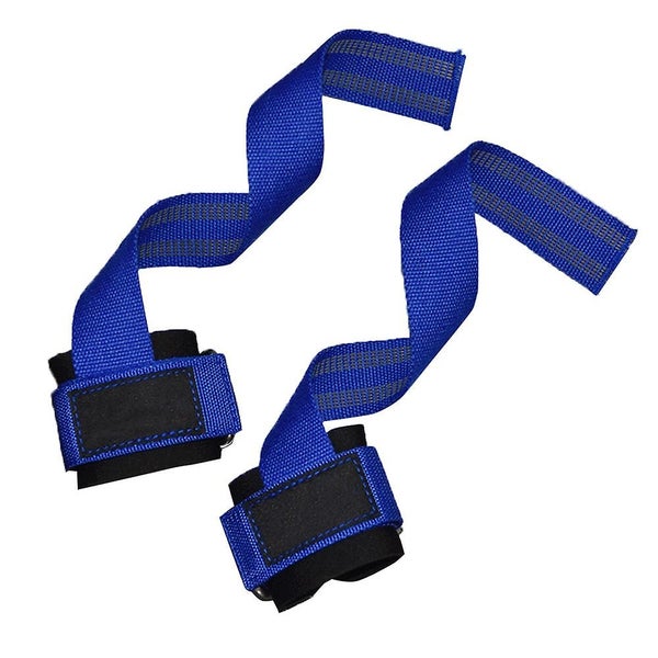 Lifting Straps Padded Wrist Support Wraps For Powerlifting Gym Workout Streng Carousel 1