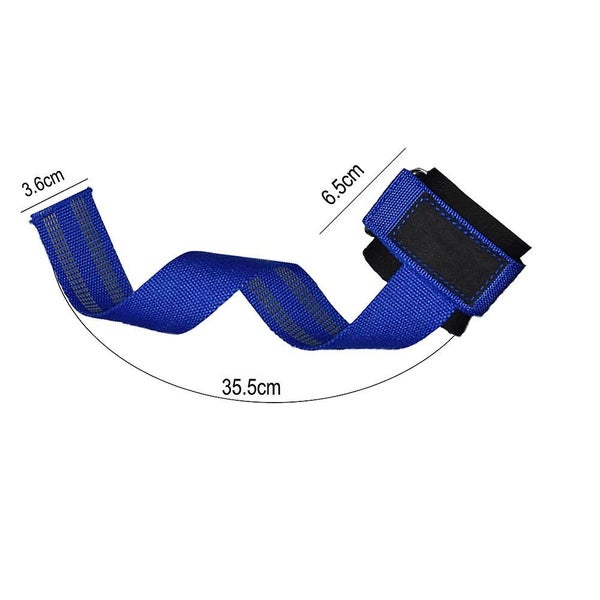 Lifting Straps Padded Wrist Support Wraps For Powerlifting Gym Workout Streng Carousel 2