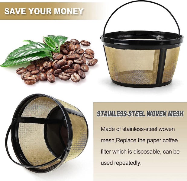 Stainless Steel Filter Coffee Maker 2pcs Carousel 4