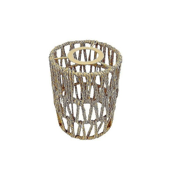 Rattan Lamp Shade Boho Lamp Shade Replacement Woven Lampshade Cafe Lampshade Carousel 3