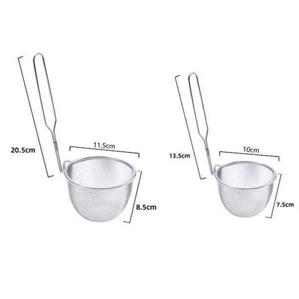 1Pc Stainless Steel French Fries Fried Filter Spoon Hot Pot Colander Carousel 7