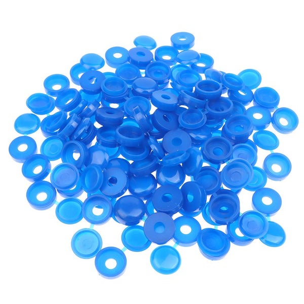 100Pcs Nails Screw Caps Nylon Protective Covers 7 Colors Optional Carousel 1