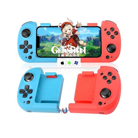Mobile Gaming Controller for iPhone iOS Android PC Wireless Gamepad Joystick Carousel 8