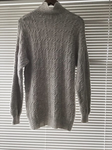 Gorgeous 100% Wool Cable Knitting Jumper Unisex Carousel 1