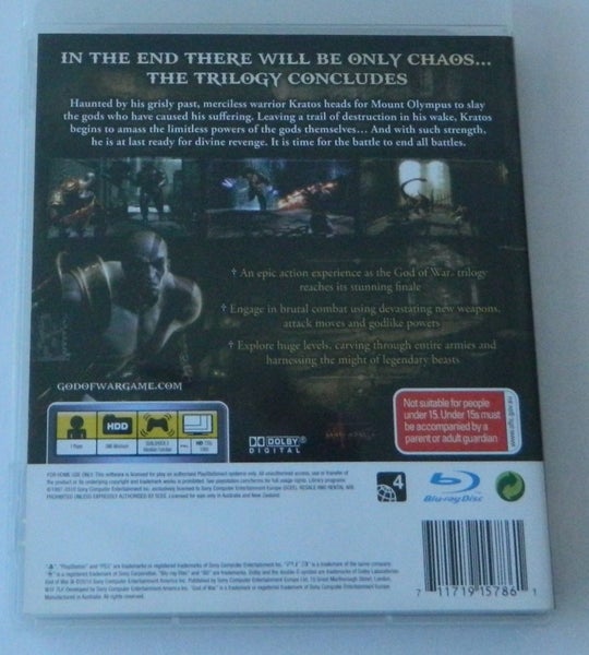 GOD OF WAR 3 - PS3 Carousel 2