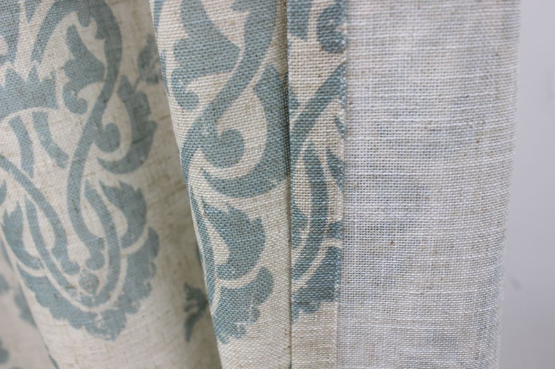 Patterned Curtains with Tripleweave Lining 1.6-2.3m (gathered width) x 2.21 drop Carousel 2