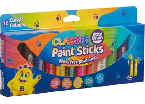 Little Brian Paint Sticks - Classic 12 pk Carousel 1