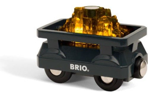 BRIO - Light Up Gold Wagon 2 pieces Carousel 2