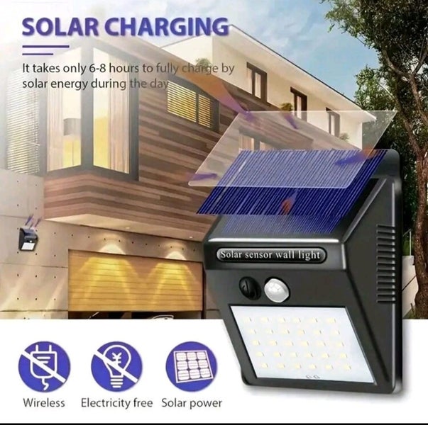 30 Led Solar Waterproof Super Bright Security Outdoor Light Carousel 1