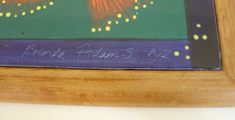 Brenda Adams NZ Made Tile Framed Carousel 4