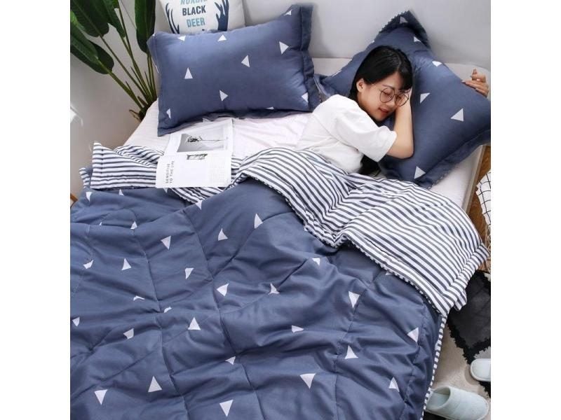 Summer Cotton Quilts Thin Air-conditioning Comforter Soft Breathable Office Nap Carousel 2