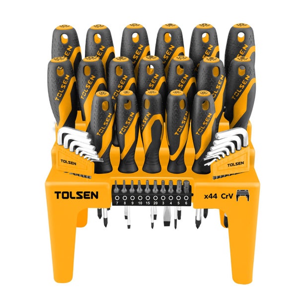 Screwdriver / Allen Key Set on Stand 44pc Carousel 1