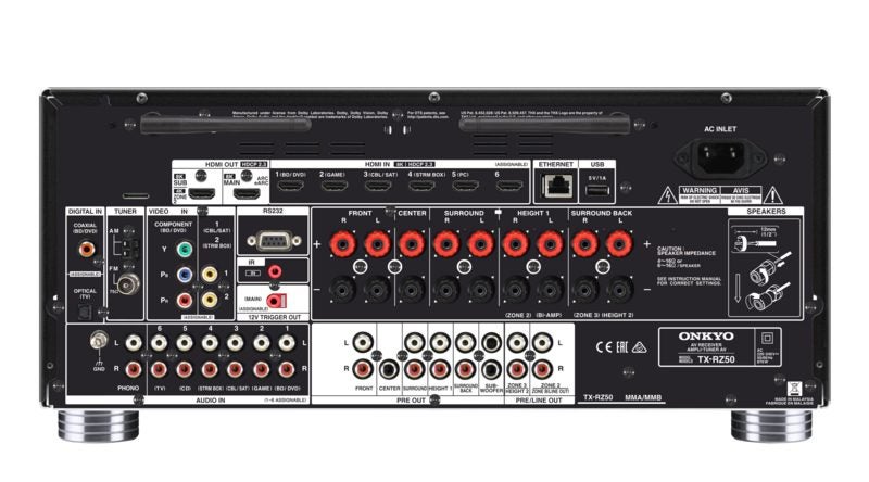 ONKYO TXRZ50B 9.2 CH Home Theatre Receiver Carousel 3