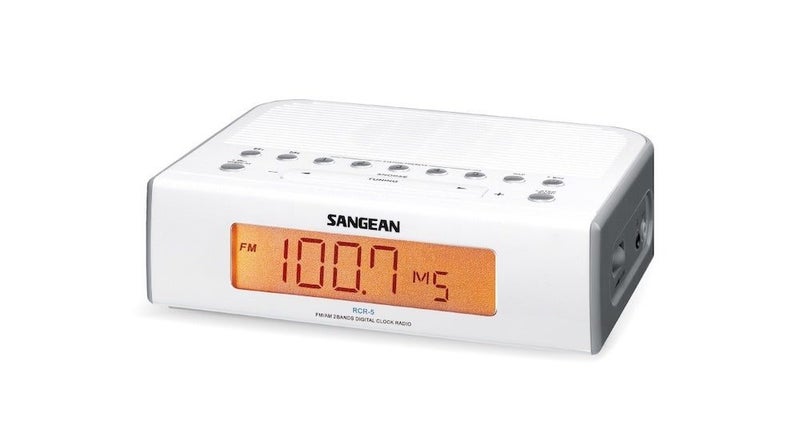 Sangean RCR-5 Digital AM/FM Clock Radio Carousel 1