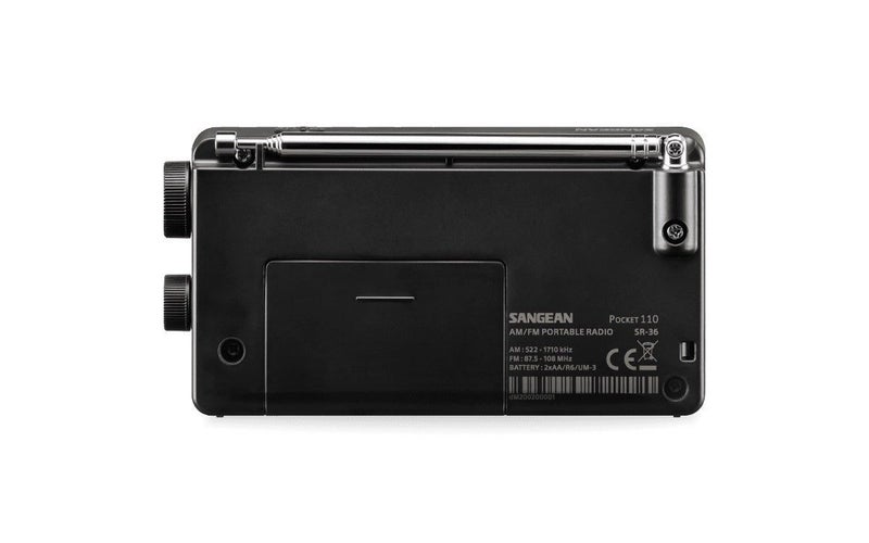 Sangean SR-36 AM/FM Pocket Radio Carousel 2