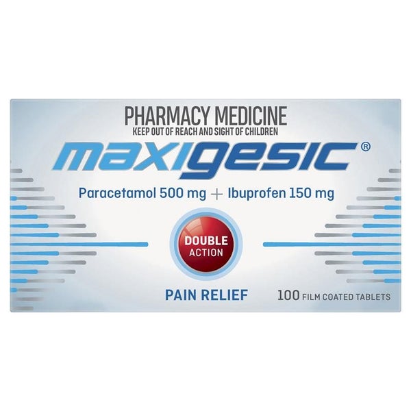Maxigesic Pain Relief Tablets 100s Carousel 1