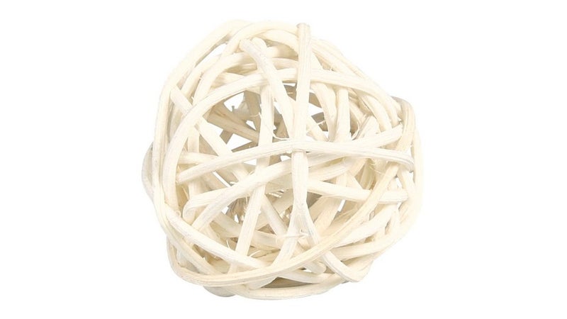 Wicker Ball with Bell 4cm Carousel 1