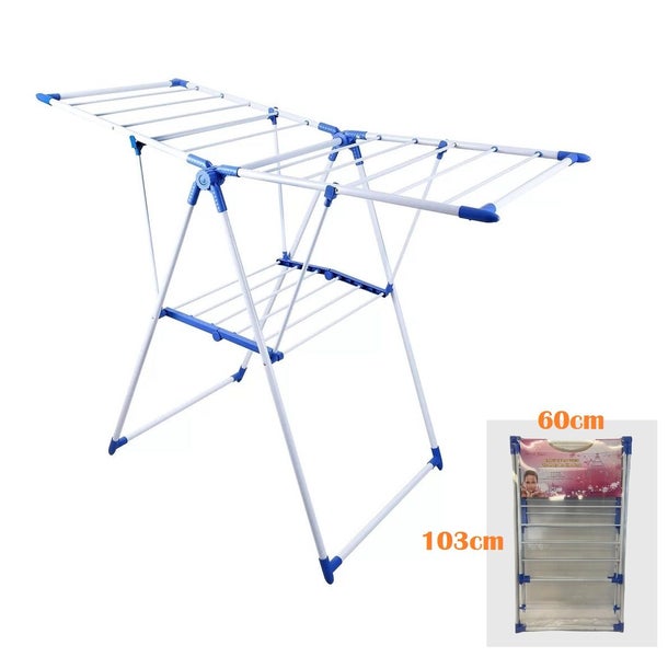 Portable Foldable Clothes Drying Rack Frame Clothes Airer Rack Drying Rack Carousel 1