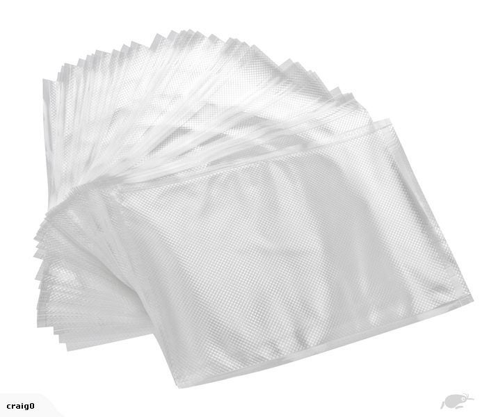 **ZEROPAK**VACUUM BAGS**16cm wide x 25cm long** Carousel 3