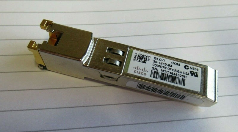 CISCO SFP Transceiver Module T Copper GLC-T SFP Transceiver Module Carousel 1
