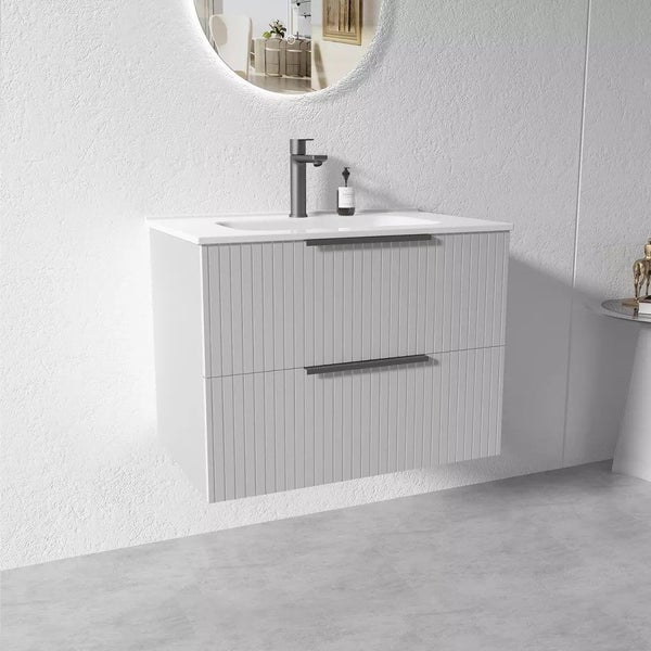Wall Hung Vanity with Basin 750mm Carousel 2
