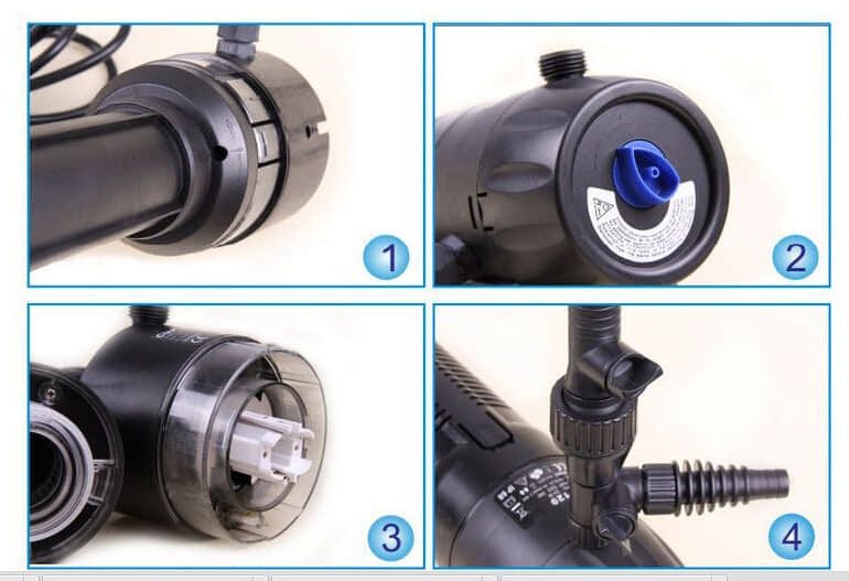 GRECH -All in one +13w UV STERILIZER + Filter+ Fountain - CUP139 Carousel 3