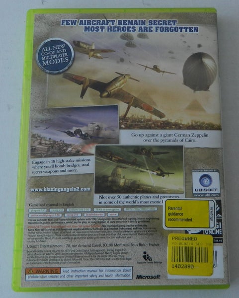 BALAZING ANGELS 2 - SECRET MISSIONS ON WWII - XBOX360 Carousel 2