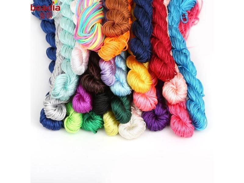 1.0mm Mercerized Hand Knitting Macrame String Wire Cord For Homemaking Carousel 2