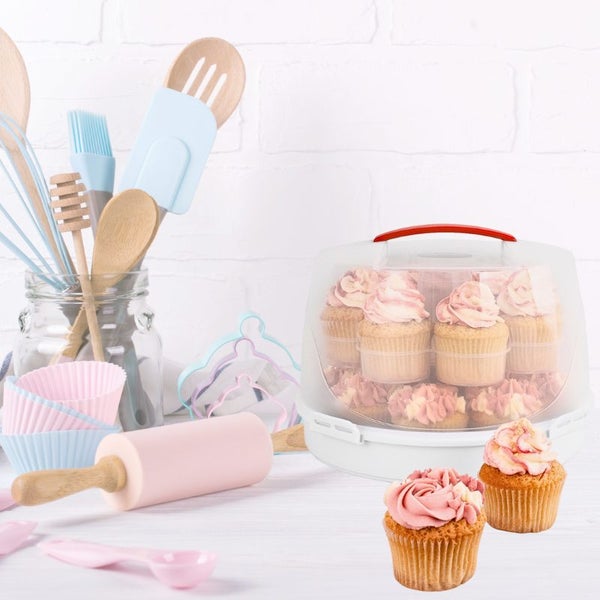 Cupcake & Round Cake Carrier Carousel 1