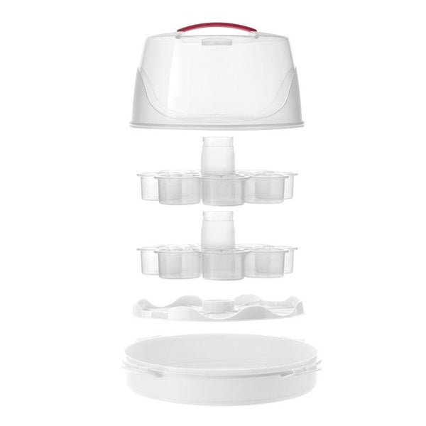 Cupcake & Round Cake Carrier Carousel 3