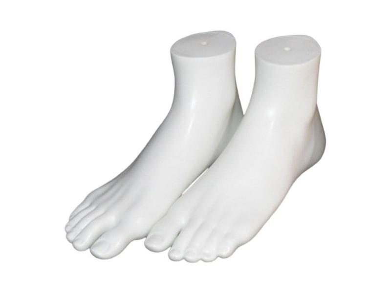 PVC Mannequin Feet Female Foot Socks Display Props Ankle Bracelet Foot For Carousel 1