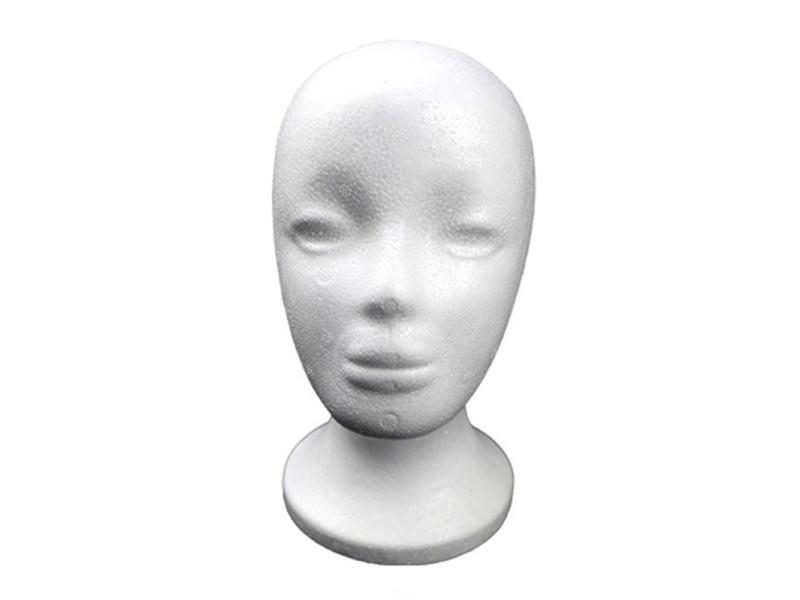Plus Size Female Mannequin Head Model For Wig Hat Display Carousel 2