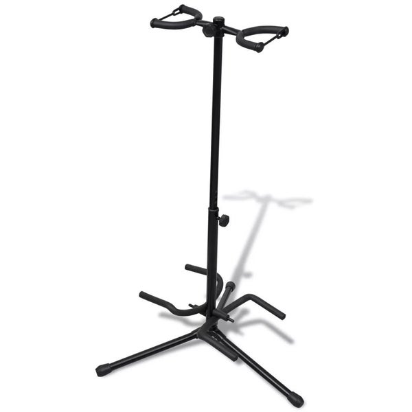 Adjustable Double Guitar Stand Foldable Carousel 2
