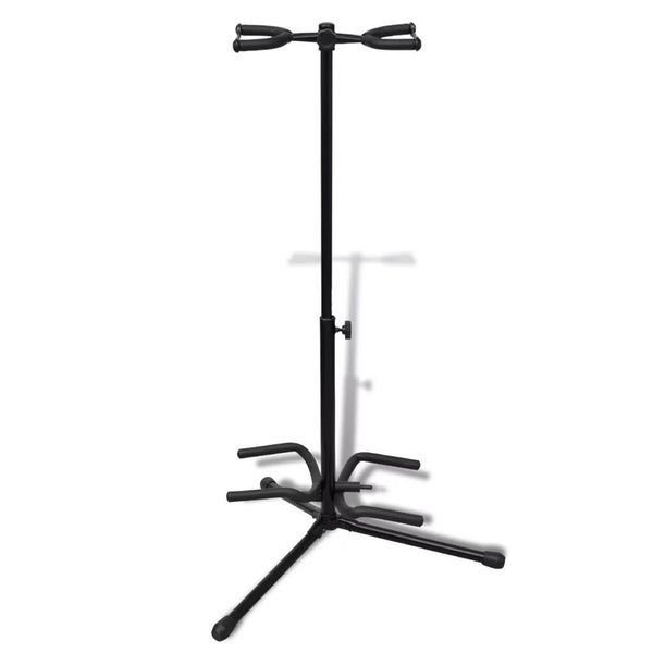 Adjustable Double Guitar Stand Foldable Carousel 6