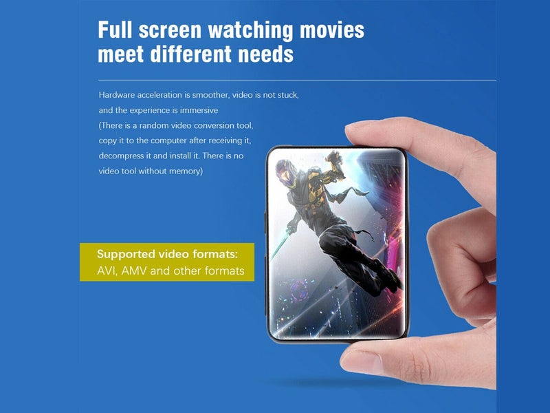 PTN New Bluetooth MP3 Player 1080P Clearance - Clearance Carousel 2