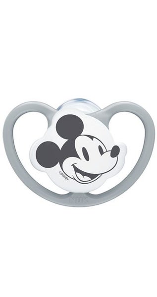 NUK: Silicone Space Soothers Mickey - 2 Pack (0-6 months) Carousel 2