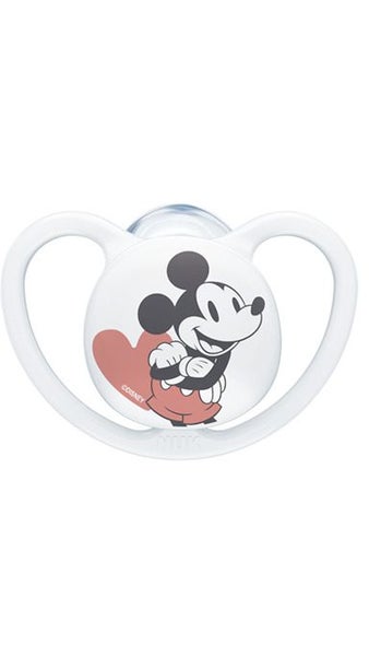 NUK: Silicone Space Soothers Mickey - 2 Pack (0-6 months) Carousel 3