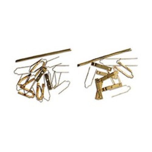 Wooden Ship Kit Fitting - Brass Hinge 10mm (12) Carousel 1
