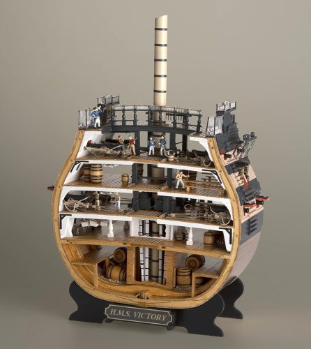 Wooden Ship Model - Artesania - 1/72 HMS Victory (Section) Carousel 1