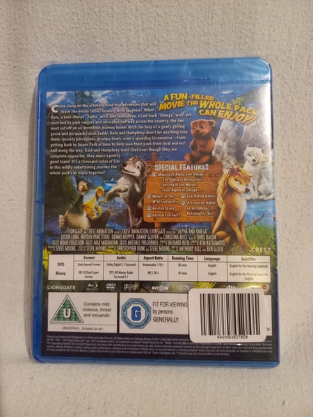 Alpha and omega blu ray and dvd box set (NEW) Carousel 2