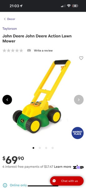 John Deere Action Lawn Mower Carousel 3