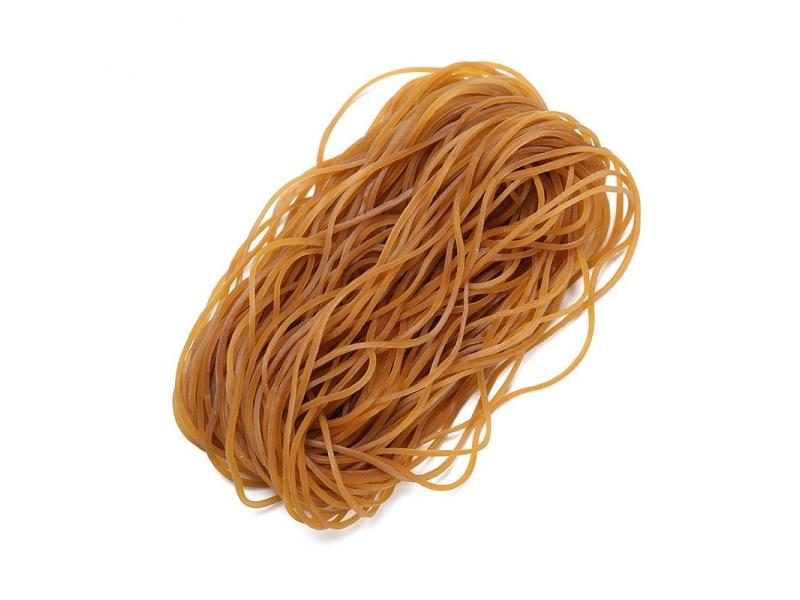 50/100Pcs 102*1.4mm Large Rubber Band High-quality Stretchable Sturdy Yellow Carousel 1