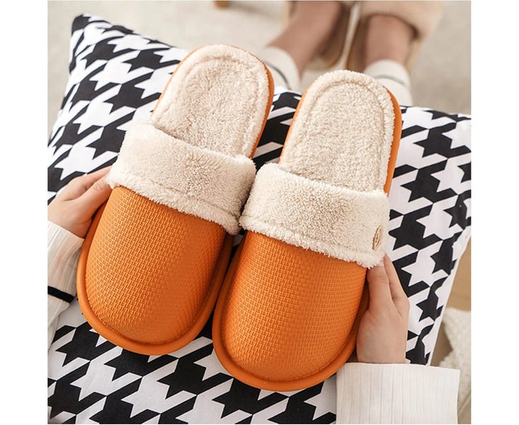 Unisex Solid Color Waterproof Removable Liner Slipper Home Indoor Outdoor Shoe Carousel 2