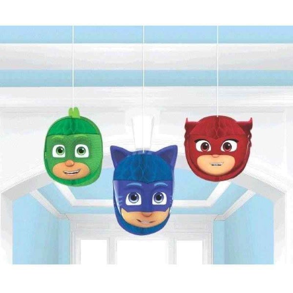 Thomas Online PJ Masks Decoration - Hanging - Honeycomb - 3 Pieces Carousel 1