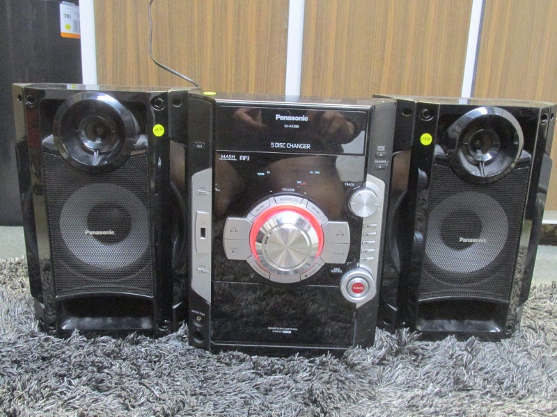Panasonic SA-AK280 five disc stereo system Carousel 1