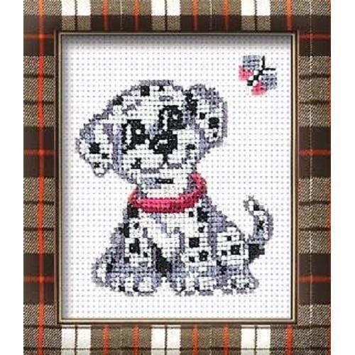 Riolis Dalmation Dog - Cross Stitch Kit Carousel 1