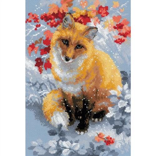 Riolis Fox - Counted Cross Stitch Kit Carousel 1