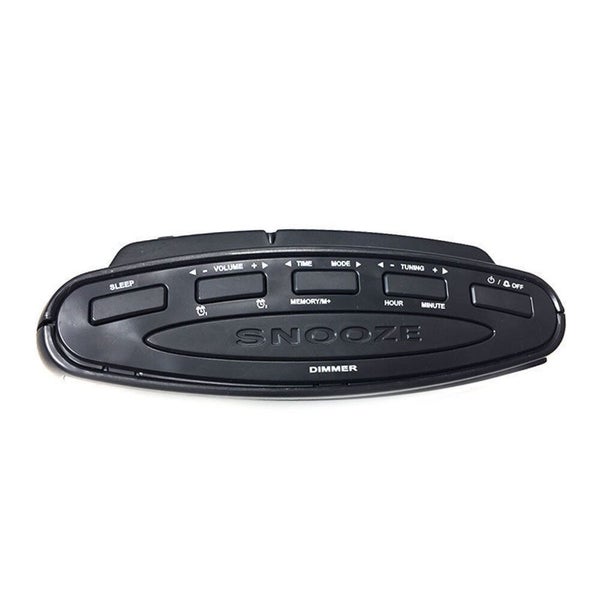 CR85 Alarm Clock Radio Digital LED AM FM Aux In Large Big Numbers Sight Impaired Carousel 2