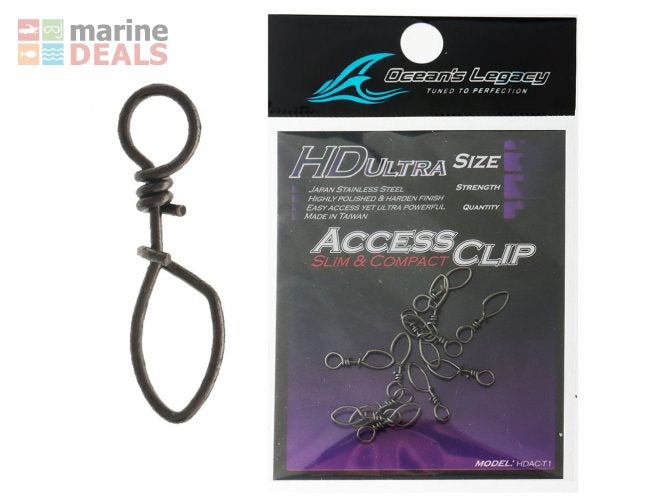 Ocean's Legacy HD Ultra Access Clips #3 72lb Qty … Carousel 1