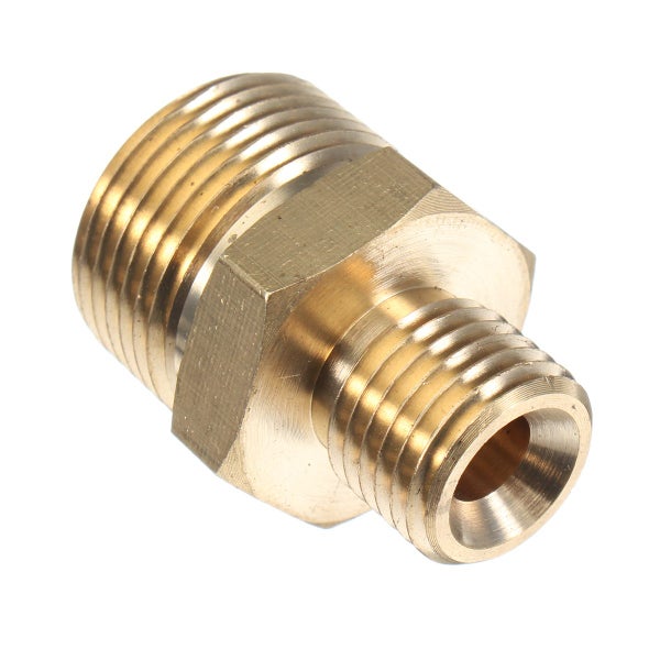 M22 14mm Pin to 1/4" Male Nipple - Water Blaster Fitting Carousel 1